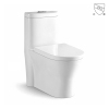 Modern ceramic wc siphonic one piece toilet bowl for bathroom