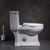 Comfort height skirted one-piece compact elongated 1.28 gpf oem toilet