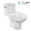 Factory Ceramic Siphon S Trap One Piece Toilet Bathroom Floor Mounting Toilet Set