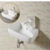 Wall-hung and Vessel Modern Bathroom Basin