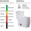 4.8l American Standard Right Height Toilet Elongated One Piece Floor Mounted