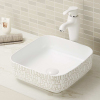 Small Size Vitreous China Pedestal Vessel Sink