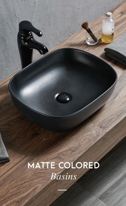 Matt Color wash basin