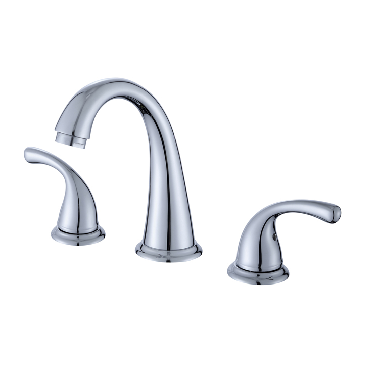 classic-brass-two-handle-widespread-chrome-bathroom-faucet-with-cupc-certification