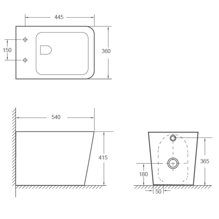  Pressure Flush Toilet