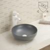 Sanitary Ware Vessel Sink Round Wash Basin Chinese Above Counter Bathroom Sink