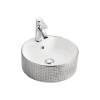 Round Vessel Sinks Bowl Art Basin Hand Washing Sinks