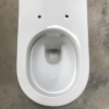 Rimless White One Piece Toilet