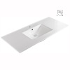 Lavabo de baño con lavabo de 22" de ancho