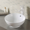 White Porcelain Ceramic Vessel Vanity Sink Art Basin