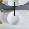 El mejor lavabo de baño blanco europeo elegante inspirado en el estilo clásico contemporáneo moderno