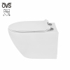 Bathroom Wall Mount Ceramic Wc set Concealed Cistern Wall Hung p Trap Toilet With Tank