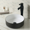 Custom matt color modern round wash basin factory