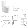 Matte Black Brazil dual flush oem odm siphnic one piece toilet