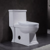 Comfort height skirted one-piece compact elongated 1.28 gpf oem toilet