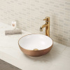 Hot sale small porcelain sink price vintage bathroom sink