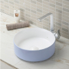 Custom matt color modern round wash basin factory