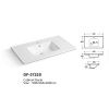 Hand wash basin white ceramic farmhouse kitchen sinks under mount single porcelain bowl