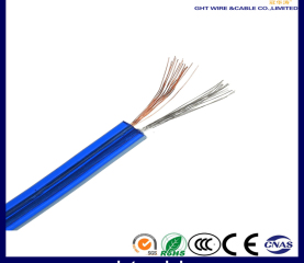 Blue Transparent PVC Flexible Speaker Cable (2X30 CCA Conductor) High Quality