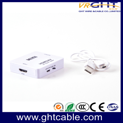 Convertidor de HDMI a AV compuesto (CVBS+AUDIO L/R)