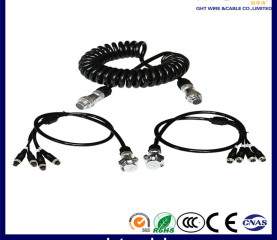 4 ways Trailer Truck Spiral Cable