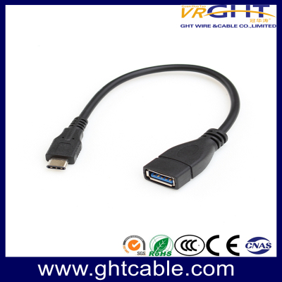 Adaptateur USB 2.0 Type C Câble OTG USB C mâle vers USB 3.0 A femelle Connecteur de câble OTG