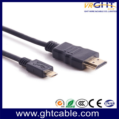 كابل HDMI إلى Micro HDMI 1.4V/2.0V