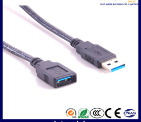USB 3.0 A(M)-Extender-Black