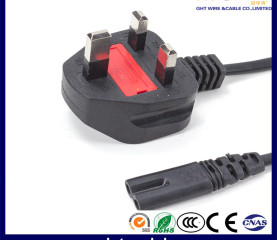 UK BS1363 to C7 Power Cord