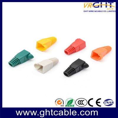 RJ45 Modular Plug Rubber Boot for Cat5e CAT6 Network Cable