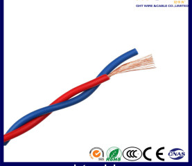 Two Cores Flexible Twisted Electric CableTwo Cores Twisted Flexible Electric Cable power cable