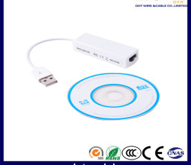 USB 2.0 Ethernet Adaptor with Drive