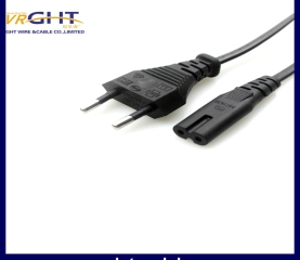 CEE7/16-C7 Power Cord & Power Plug for Laptop Using