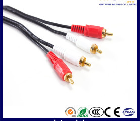 2RCA-2RCA Male to Male Audio Cable