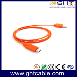 Cable USB tipo C con carga rápida y sincronización de datos de 2,1 A