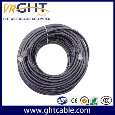 RJ45 UTP Cat6跳线/跳线镀金头10m