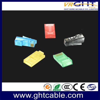 UTP CAT6 RJ45 8P8C Colorful Gold-Plated Content 1-50μ