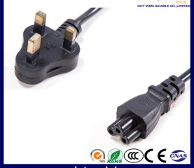 UK/Gulf States BS1363 to C5 Power Cord - For Notebook/Laptop