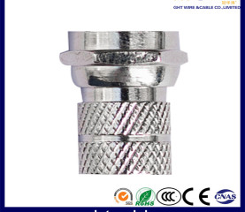 CT003 Screw on RG6 F Type Satellite TV Antenna F Connector