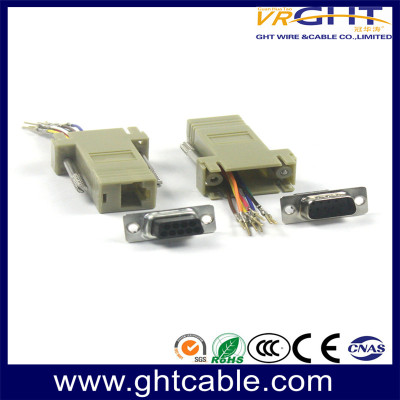 RJ45-DB9 公头 NWT01-A02