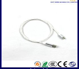 Fast Charge 2A One-Piece Glow Flowing USB Cable