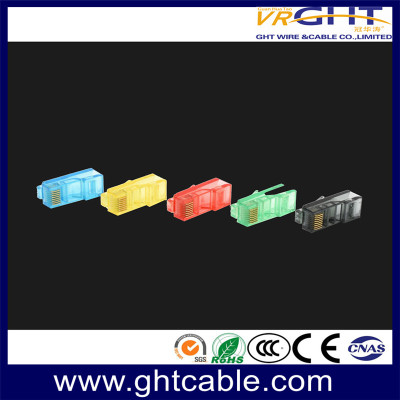 UTP CAT6 RJ45 8P8C Colorful Gold-Plated Content 1-50μ