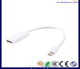 4K mini DP to HDMI adapter Cable for PC tablets