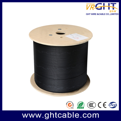  indoor sx os core G652/G657 single mode FTTH fiber optical cable flat drop cable gyxtw