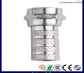 CT006 Screw on RG6 F Type Satellite TV Antenna F Connector