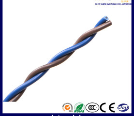 Two Cores Flexible Twisted Electric Cable Alarm Cable 