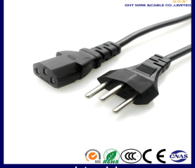 Brazil Power Cord & Power Plug  (NBR14136)