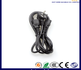 3 pins power plug to C13 2 in 1 Power Cord Y type splitter male to double female spliter