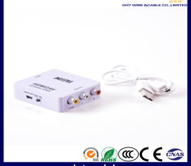 HDMI to AV composite (CVBS+AUDIO L/R) converter