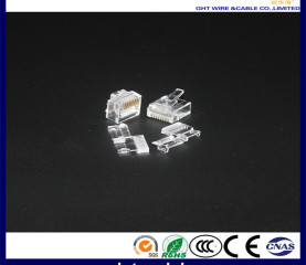 High Quality Gold Plated UTP CAT5E Two-Piece Connector